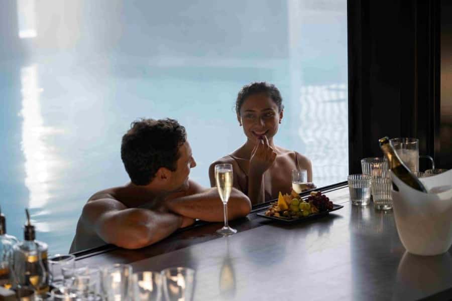Ōpuke Thermal Pools: Adults-Only Entry with Swim Up Bar - Solar-powered pools with mountain views