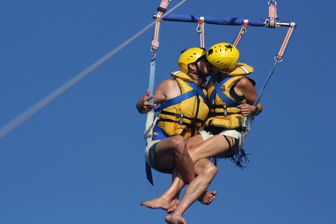 Parasailing Adventure over Lake Taupo - The Lake Taupo views are the real reward