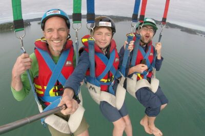 Parasailing Adventure Over the Bay of Islands