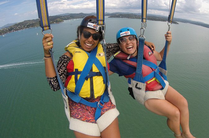 Parasailing Adventure Over the Bay of Islands - Families, older adults, and first-time flyers