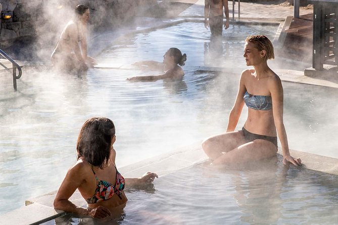 Polynesian Spa Rotorua: Pavilion (12+ yrs) Hot Pool Bathing - The 40°C lake-view pool is the Pavilion’s highlight