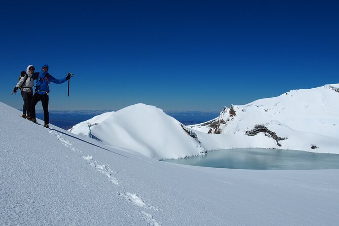 Premium Mt Ruapehu Summit Plateau Guided Group Hike - Winter conditions, crampons, and ice axes