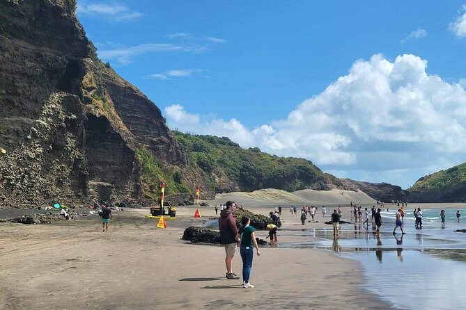 Private Auckland West Coast Tour Piha Beach and Karekare Falls - Mercer Bay Loop offers the finest coastal views