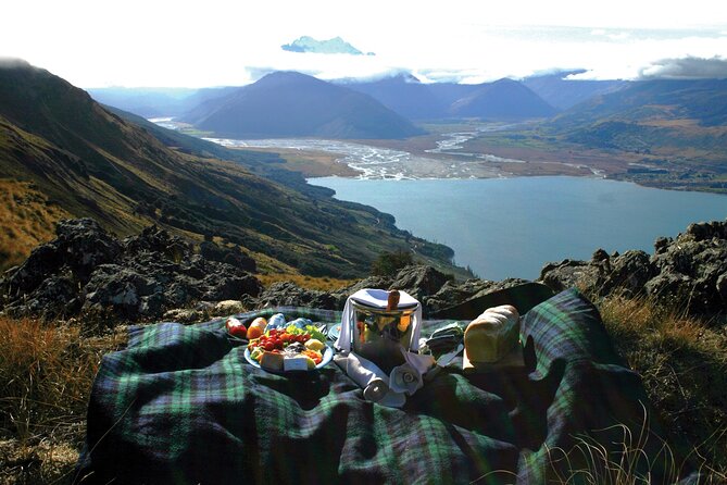 Private Champagne Picnic on a Peak with Helicopter Ride - Leaving Frankton and crossing Lake Wakatipu