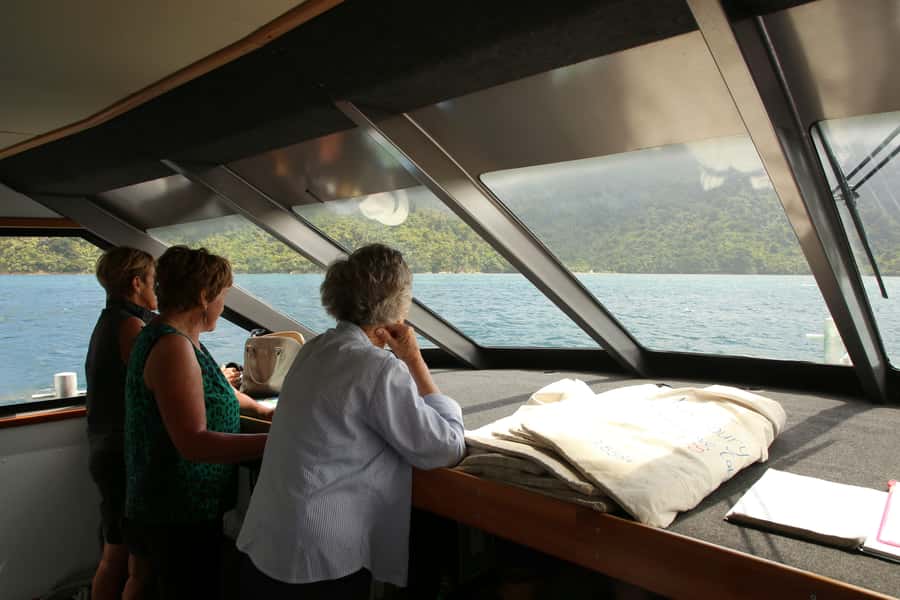 Queen Charlotte Sound Mail Boat Cruise from Picton - The Sound’s history, told from the wheelhouse
