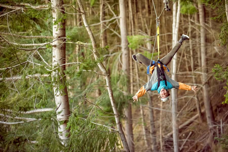 Queenstown: 3-Hour Zipline Adventure with 6-Lines - The final zipline and the 70 kph finish