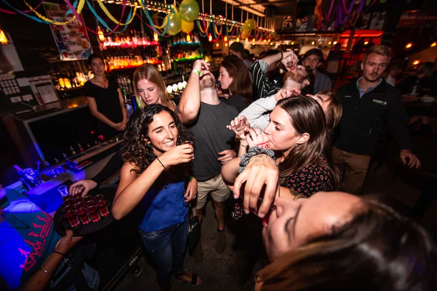 Queenstown: Bar Crawl with 5 Free Shots and Pizza - Pizza, games, and the social side