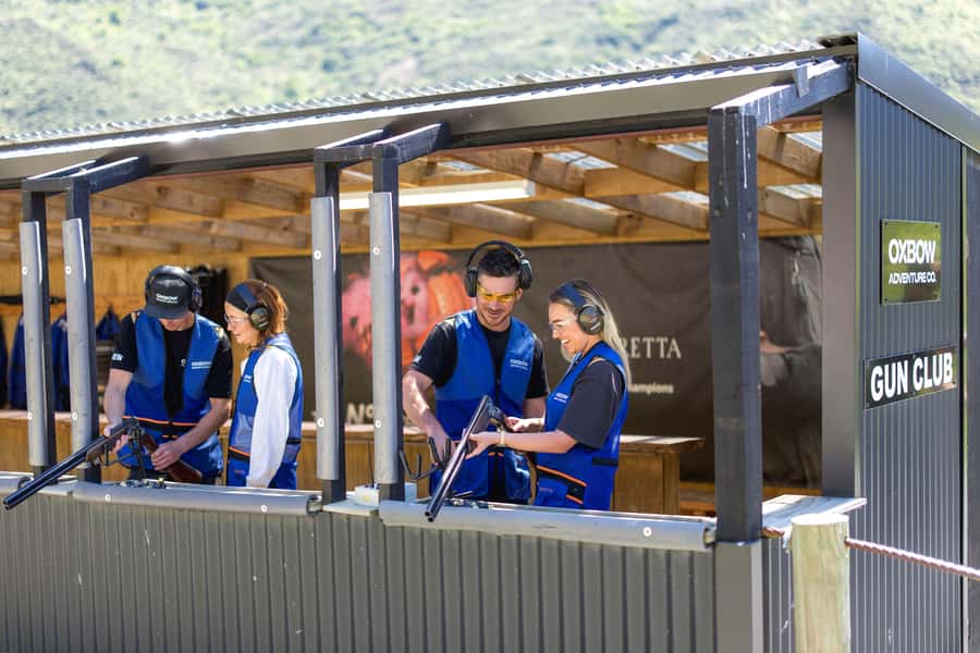 Queenstown: Clay Target Shooting Experience - Eight automatic throwers and a lesson built around you