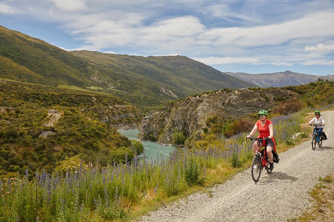Queenstown Guided E-bike Wine Tour - Following the Gibbston River Trail