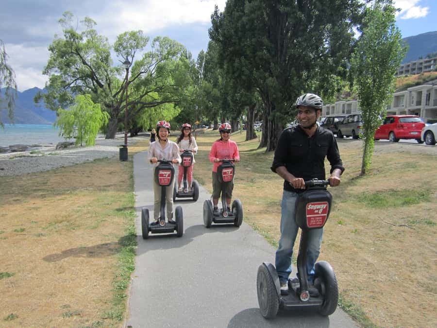 Queenstown: Guided Segway Tour - The first 15 minutes: learning to trust the machine
