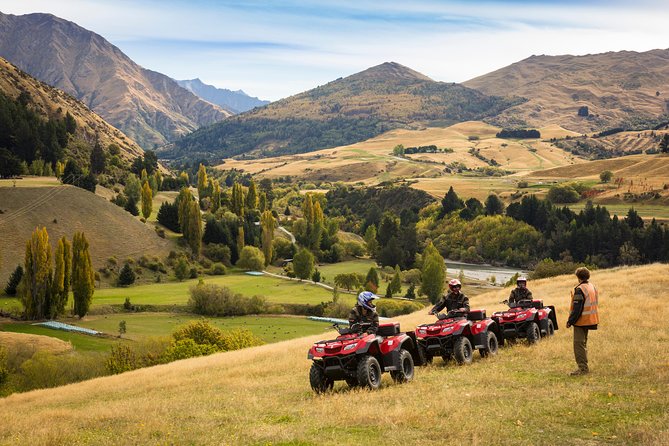 Queenstown Hill Quad Bike Tour - Pickup from Queenstown and the ride to the base