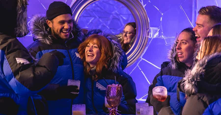 Queenstown: Ice Bar Entry with Warm Winter Gear and Drink - Inside the 30-tonne ice room