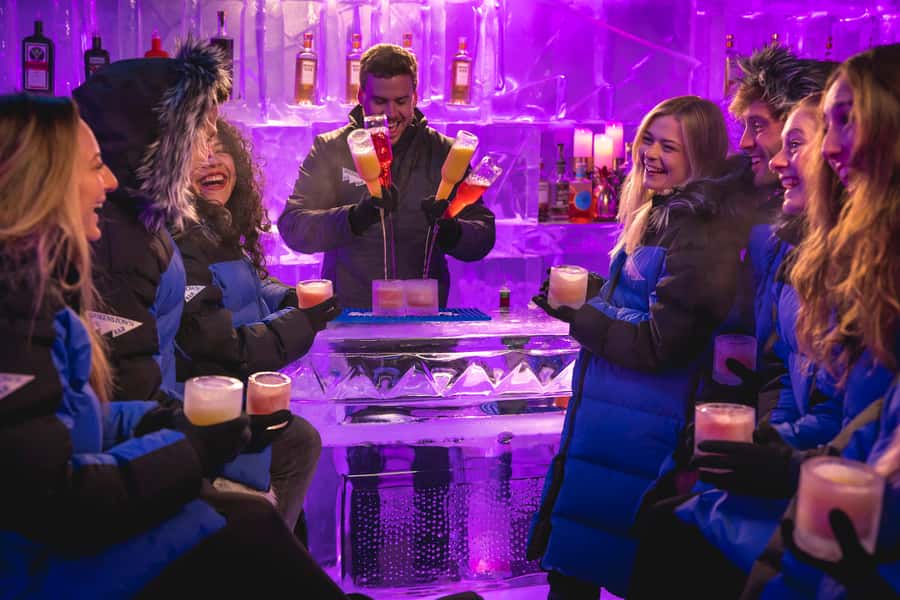 Queenstown: Ice Bar Entry with Warm Winter Gear and Drink - Value at $35 per person