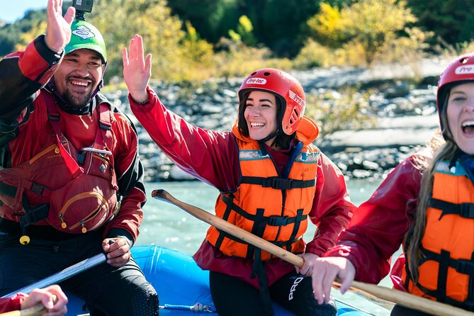 Queenstown Kawarau River Whitewater Rafting - Getting suited up at the raft base