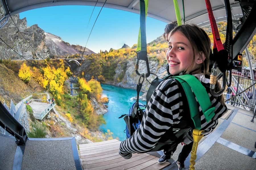 Queenstown: Kawarau Zipride! (3 Lines - Family Fun) - What the seated harness changes