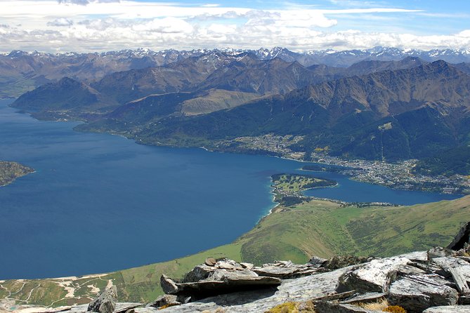Queenstown Memories Helicopter Flight - Over Lake Wakatipu and toward the Remarkables