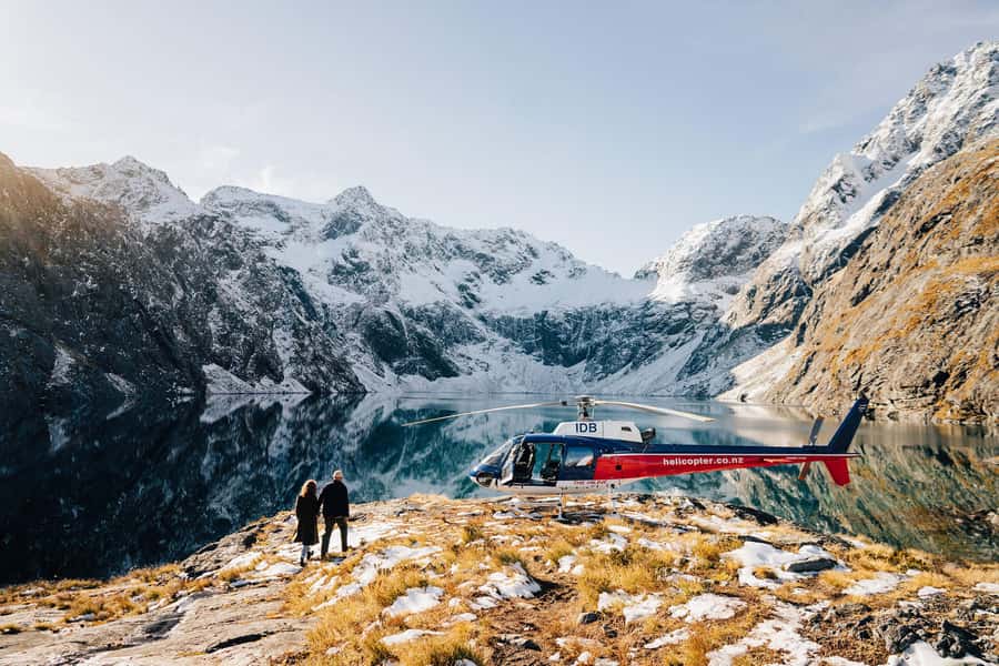 Queenstown: Milford Sound Cruise with Helicopter Transfer - Leaving Queenstown by helicopter
