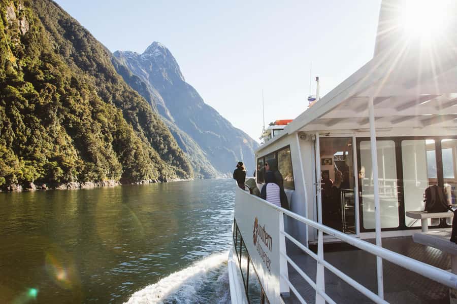 Queenstown: Milford Sound Flight and Cruise - Touching down at Milford Sound Airport
