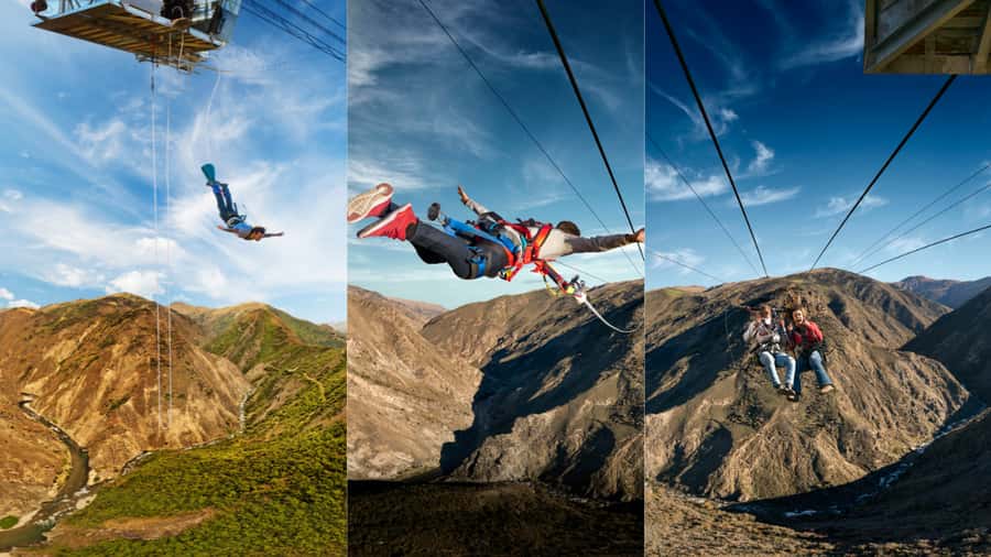 Queenstown: Nevis Thrillogy (Bungy, Swing, Catapult) - The Nevis Thrillogy at a glance