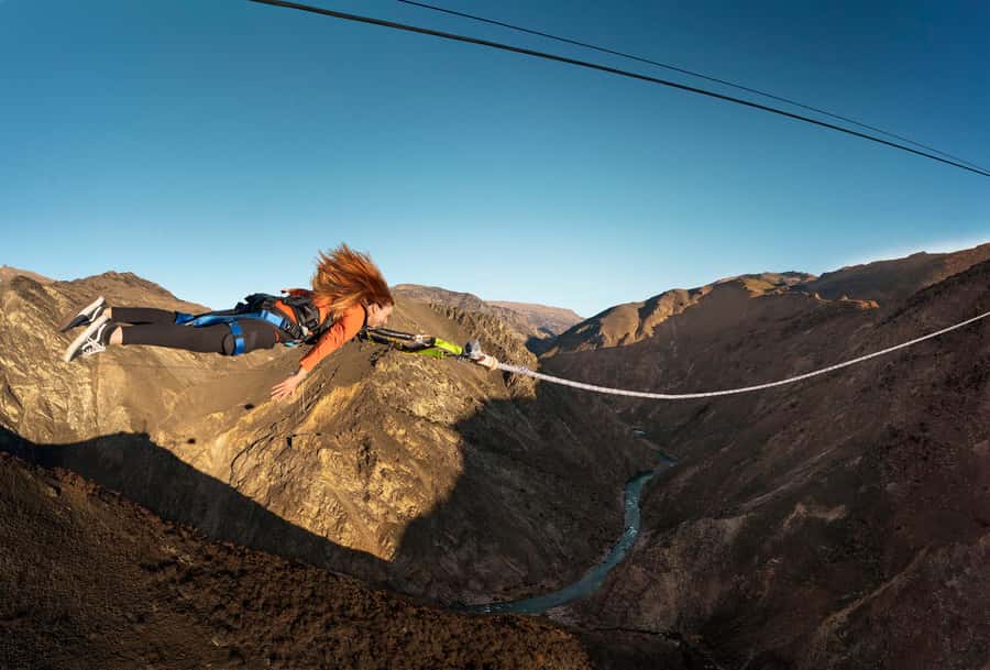 Queenstown: Nevis Thrillogy (Bungy, Swing, Catapult) - The Catapult’s quick burst of force
