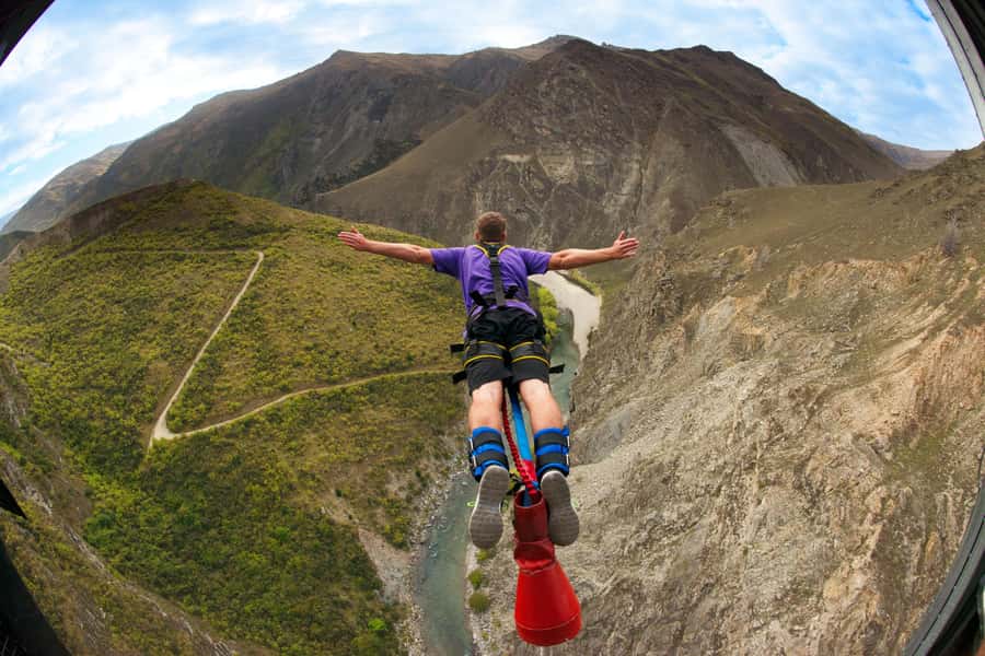 Queenstown: Nevis Thrillogy (Bungy, Swing, Catapult) - Facing Australasia’s highest bungy