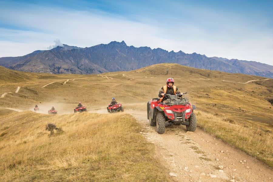 Queenstown: Quad Biking Experience - From Queenstown pickup to the hill