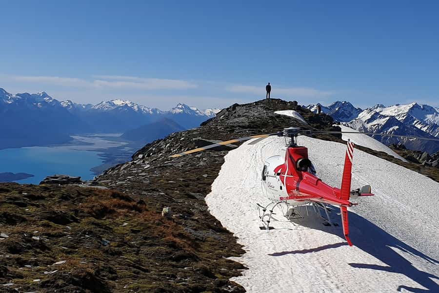 Queenstown: Scenic Alpine Heli-Flight - Taking off over Queenstown and the two basins