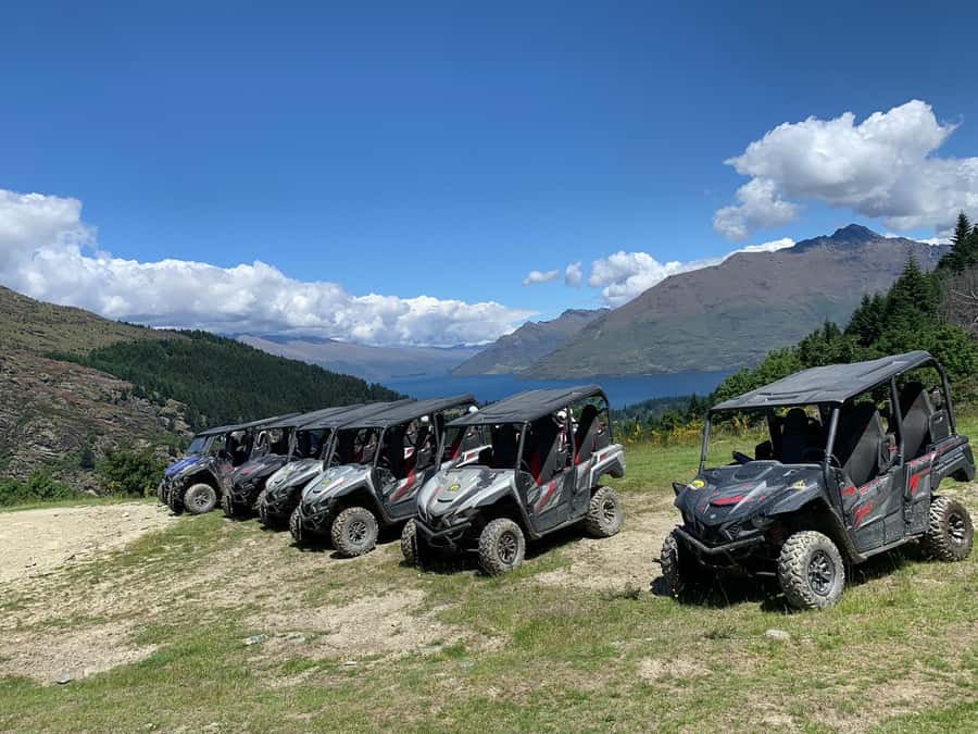Queenstown: Self Drive Guided Buggy Tour - Scenic stops that break up the action