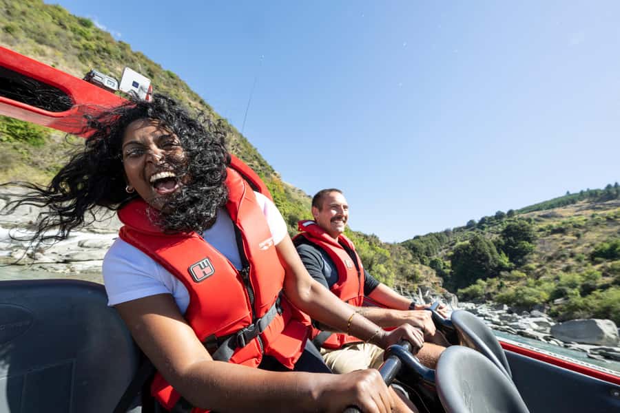 Queenstown: Shotover River Extreme Jet Boat Experience - From Queenstown streets to the Shotover River