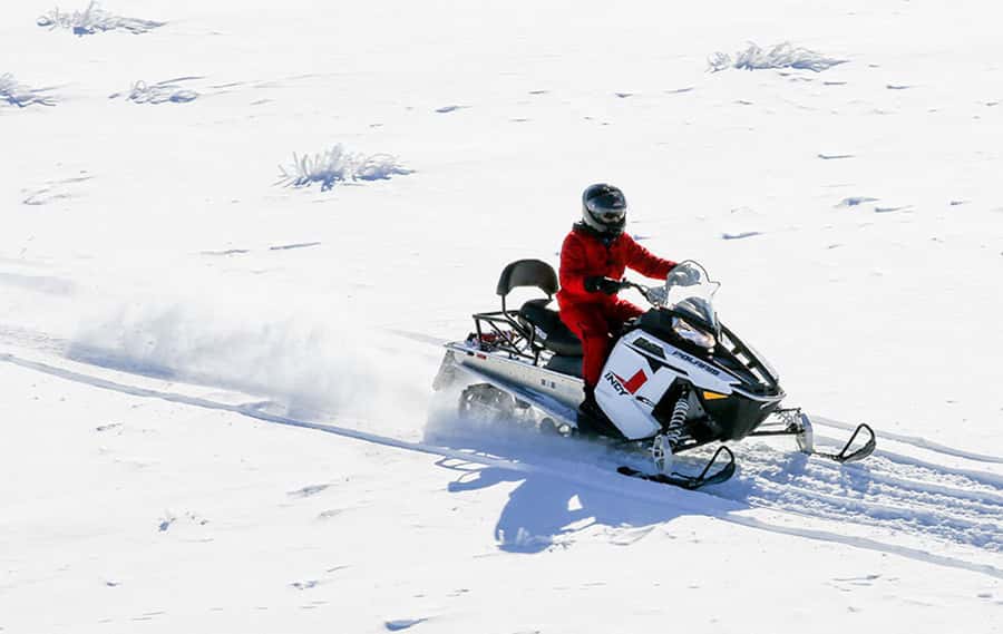 Queenstown: Snowmobiling Experience with Helicopter Flight - From Queenstown Hotels to the Snowmobile Base