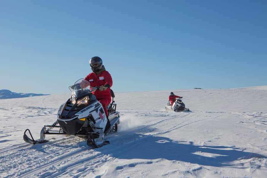 Queenstown: Snowmobiling Experience with Helicopter Flight - Landing on the Garvie Mountain Snow Plateau