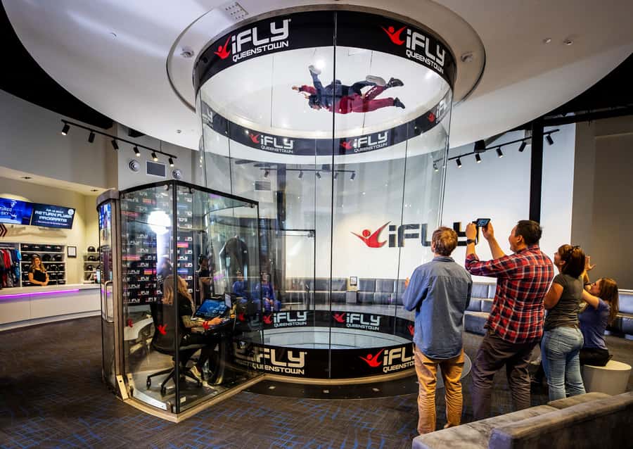 Queenstown: Ticket for 2 Indoor Skydiving Flights - The first 60-second flight