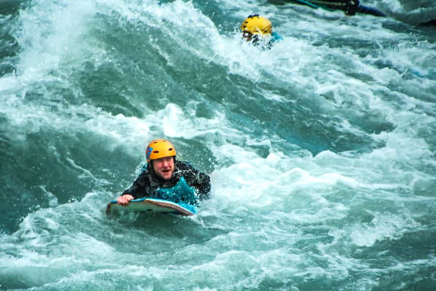 Queenstown: White Water Surfing Along the Kawarau River - Riding 12 kilometres of Kawarau current