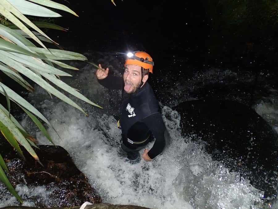 Raglan: Sunset Canyoning Tour and Glowworm Experience - What makes this Raglan canyoning trip different
