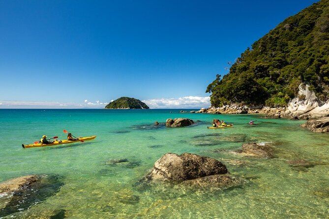 Remote Marine Reserve - Guided Kayaking - New Zealand - Why the tide shapes the Abel Tasman route