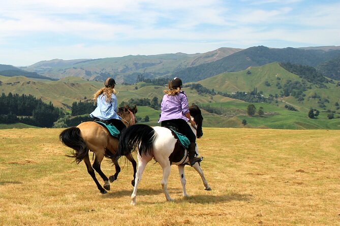 River Valley Stables - Burn The Breeze, Half Day Horse Ride For Riders - Cantering through open fields