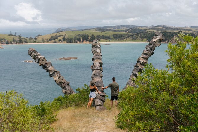 Rotoroa Island Ferry - from Auckland - Walking tracks through open fields and native bush