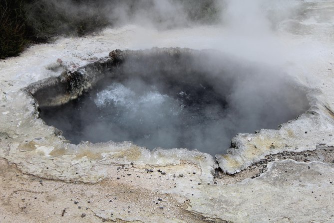 Rotorua and Waitomo Caves Day Trip from Auckland -Smaller Groups - Waitomo’s glowworm boat ride