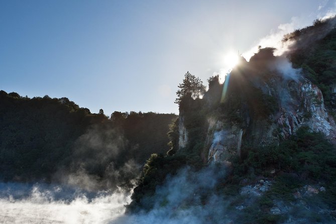 Rotorua based Small Group Morning Tour Waimangu and Wai O Tapu - Wai-O-Tapu: bright colors and active ground
