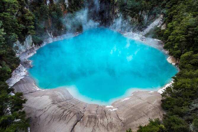 Rotorua Geothermal Living Maori Village Tour Whakarewarewa 6.5hours Tour - The road from Tauranga to Rotorua