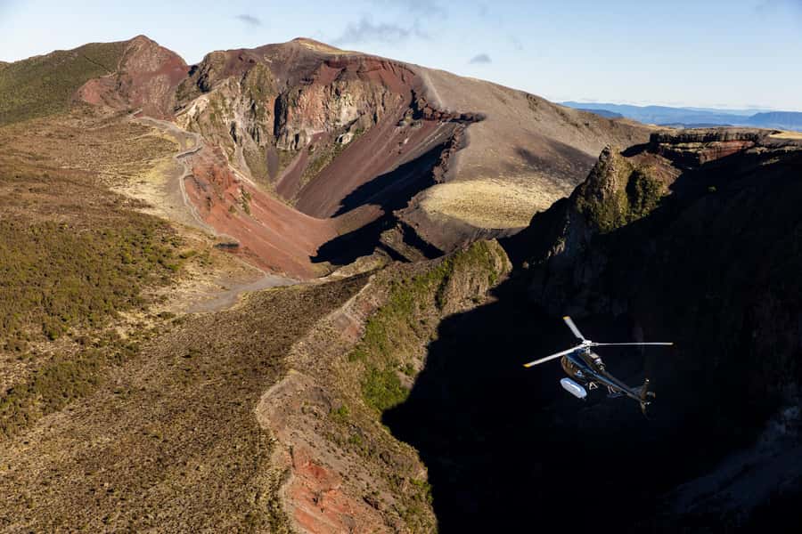 Rotorua: Helicopter Flight and Guided Walk on Mt Tarawera - The first 10 minutes: Rotorua, lakes, and mountains