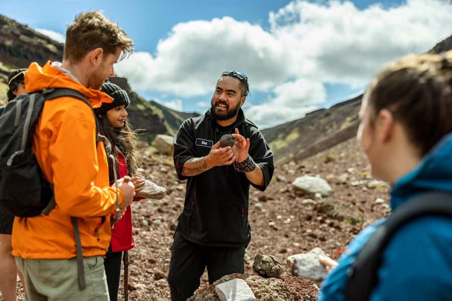 Rotorua: Mount Tarawera Volcanic Crater Half-Day Guided Walk - The guides make the cultural side work