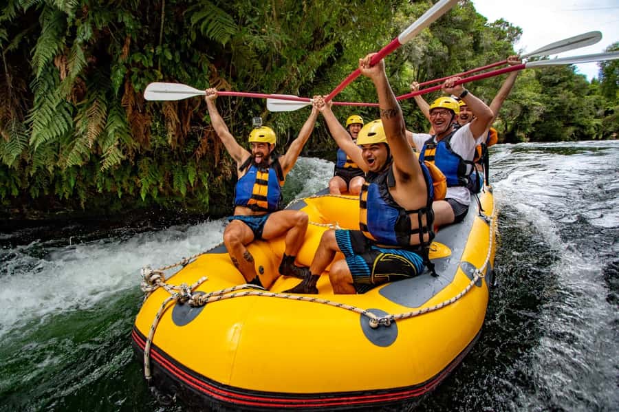 Rotorua Rafting: Kaituna River Rafting Experience-Free Sauna - The Main Event: Rafting Over Tutea Falls