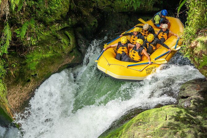 Rotorua Rafting: Kaituna River White Water Rafting & Free Sauna - The Waterfalls and the Tutea Falls Drop