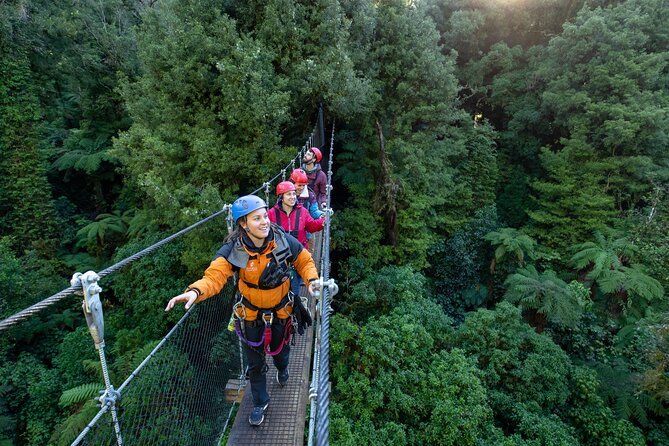 Rotorua’s Ultimate Zipline: 6 ziplines, 400 m Tandem, Cliff Walk - Starting at Fairy Springs Road