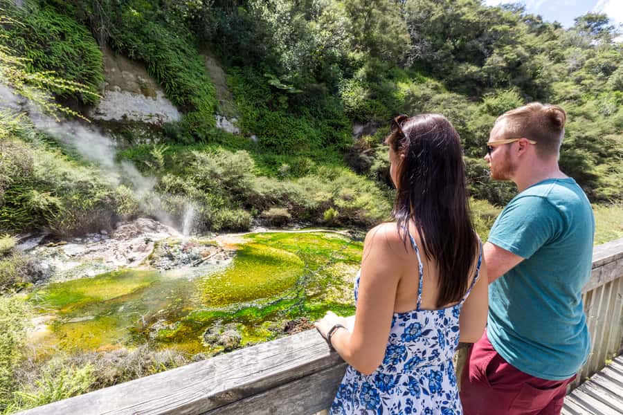 Rotorua: Waimangu Volcanic Valley Entry Ticket - Choosing between a short walk and a longer hike