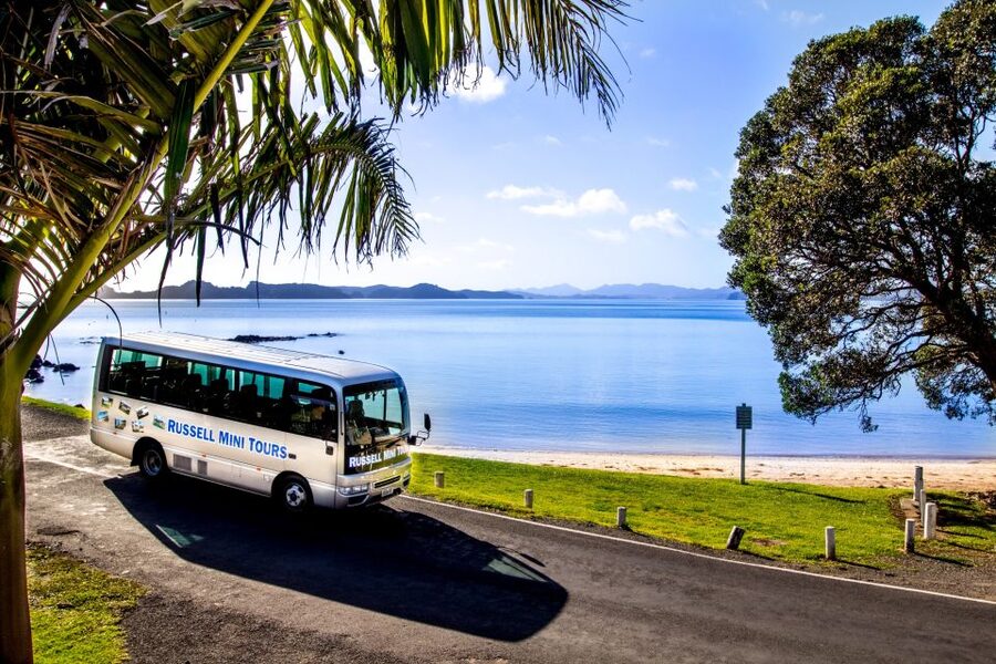 Russell: 1-Hour Sightseeing Tour by Coach & Long Beach - The history: early settlers, Māori culture, and a chequered past