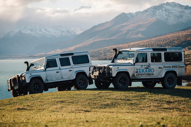 Scenic 4WD Tour Lake Tekapo Backcountry - Private Mackenzie Basin farms and high-country life