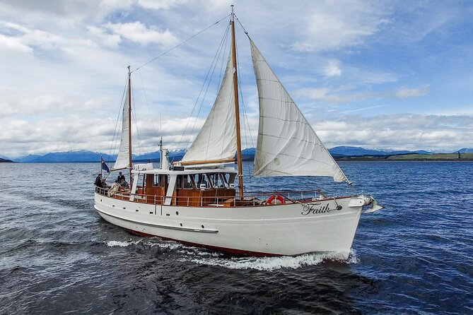 Scenic Cruise & Guided Walk on Historic Motor Yacht Lake Te Anau - Cruising toward the South Fiord