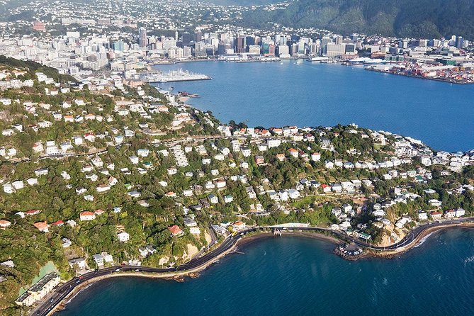 Scenic Wellington Helicopter Flight - Taking off from Queens Wharf